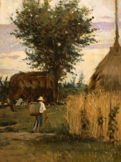 Podwórko, Silvestro Lega autorstwa Silvestro Lega