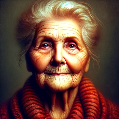 Elizabeth – „Lata życia ukształtowane przez sztuczną inteligencję: portrety ponadczasowości” autorstwa Silvia Martini