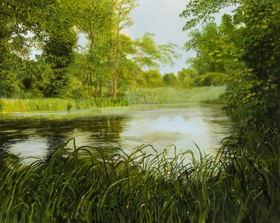 Idylla nad Fluss autorstwa Silvian Sternhagel