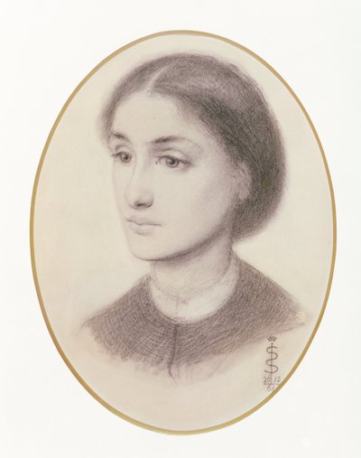 Clara autorstwa Simeon Solomon