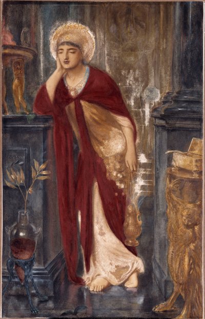 Heliogabalus, Arcykapłan Słońca autorstwa Simeon Solomon