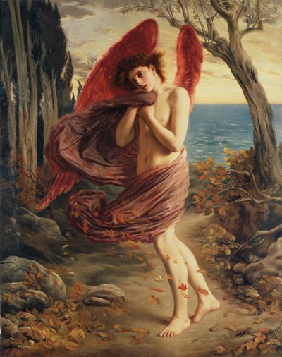Miłość jesienią autorstwa Simeon Solomon
