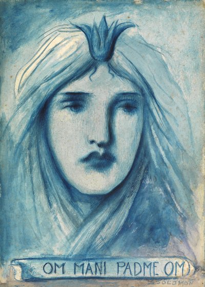 Om Mani Padme Om autorstwa Simeon Solomon