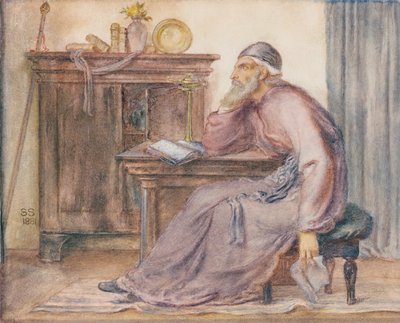 Widzący autorstwa Simeon Solomon