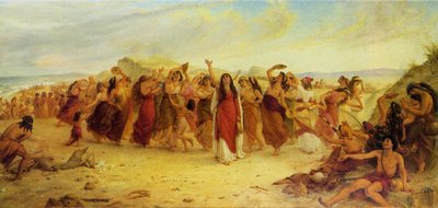 Pieśń Miriam autorstwa Simeon Solomon