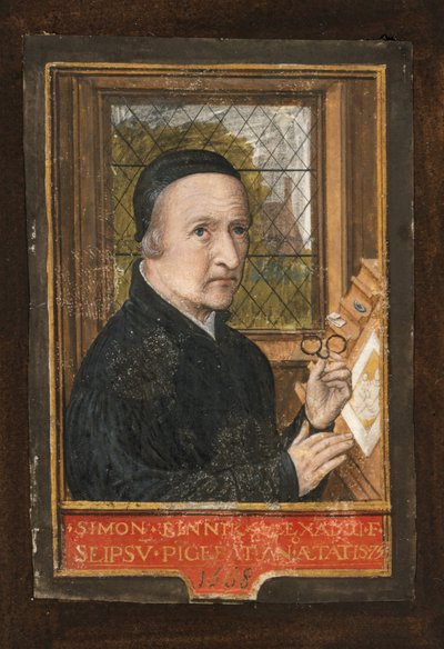 Autoportret, 1558. autorstwa Simon Bening