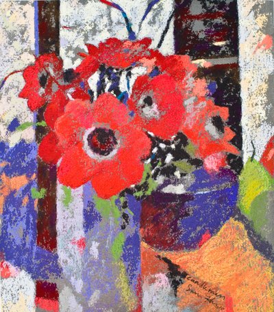 Candlemass, 2010 (pastel na papierze) autorstwa Simon Fletcher