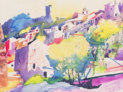 Roque Brun ze Starego Młyna, 2003 (akwarela na papierze) autorstwa Simon Fletcher