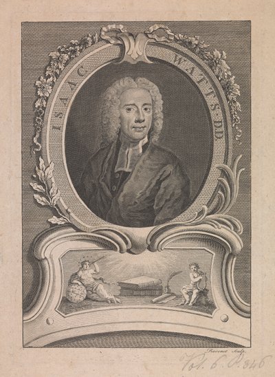 Izaaka Wattsa autorstwa Simon Francois Ravenet