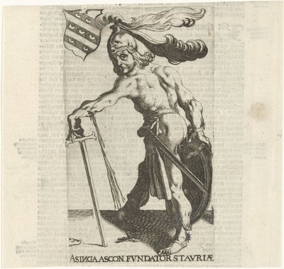 Asinga Ascon autorstwa Simon Frisius