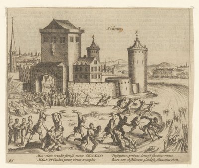 „Ukaranie Zichema”, 1578 r. autorstwa Simon Frisius
