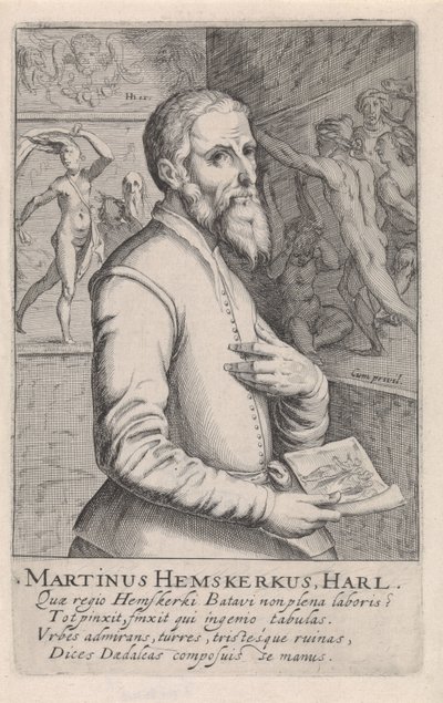 Portret Maartena van Heemskercka autorstwa Simon Frisius