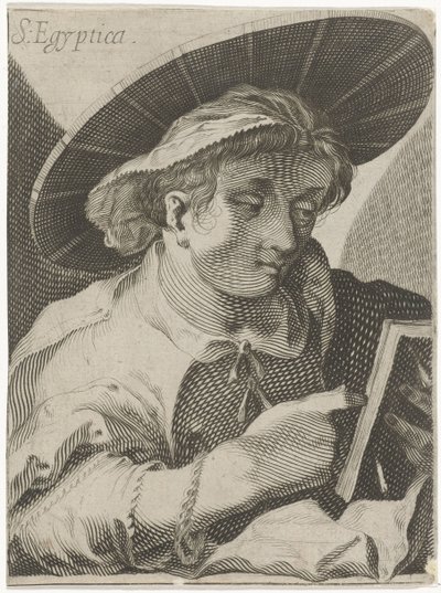 Sibille z Egiptu autorstwa Simon Frisius