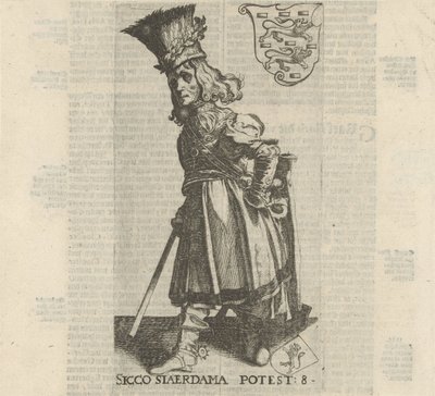 Sicko Sjaerdema autorstwa Simon Frisius
