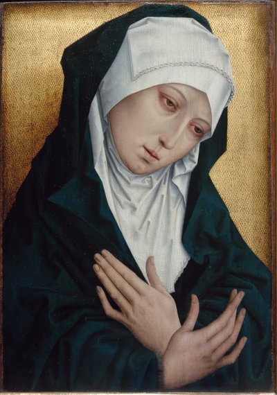 Mater Dolorosa autorstwa Simon Marmion (Werkstatt)
