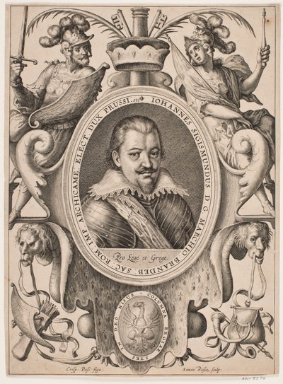 Elektor Johan Sigismund z Brandenburgii autorstwa Simon de Pas