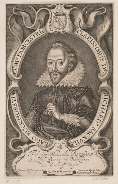 Richard Sackville, hrabia Dorset autorstwa Simon de Pas
