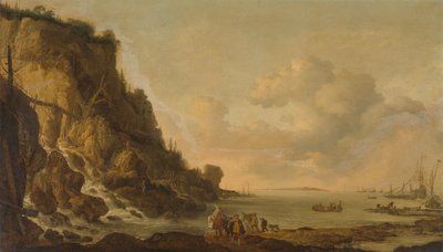 Skaliste Wybrzeże autorstwa Simon de Vlieger (attributed to)