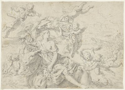 Rabunek Europy autorstwa Simone Cantarini
