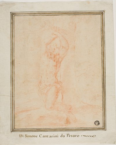 Św. Sebastian autorstwa Simone Cantarini