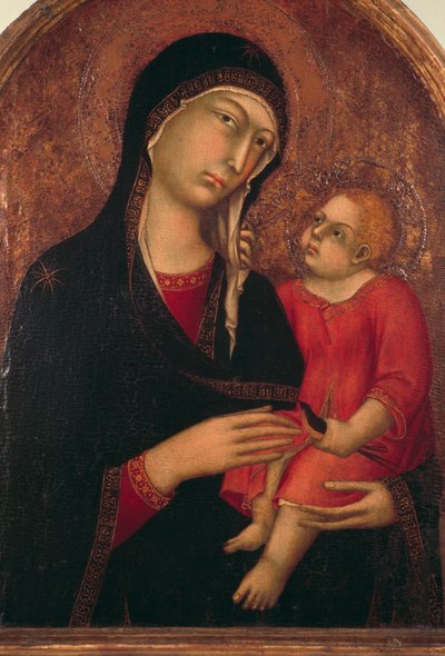 Madonna z Dzieciątkiem autorstwa Simone Martini
