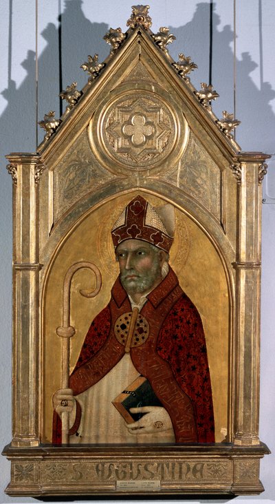Św. Augustyn, lata 20. XIII wieku. autorstwa Simone Martini
