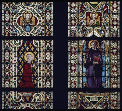 Św. Ludwik z Tuluzy (Ludwik z Anjou .) autorstwa Simone Martini