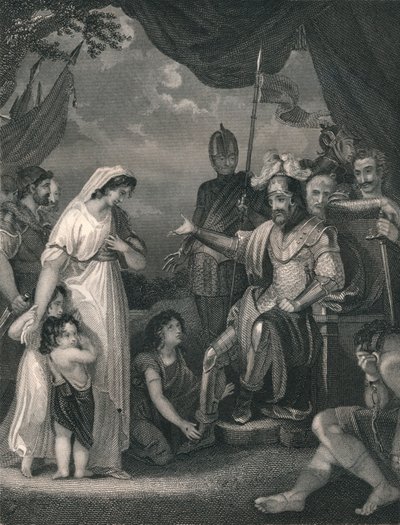 „Alfred wyzwala rodzinę Hastings”. autorstwa Singleton