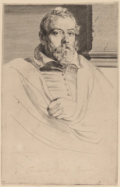 Frans Francken II autorstwa Sir Anthony van Dyck