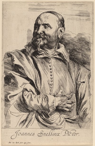 Jan Snellinx autorstwa Sir Anthony van Dyck