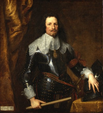 Portret Tomasza Franciszka z Sabaudii, księcia Carignano 1596-1656. autorstwa Sir Anthony van Dyck