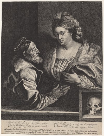 Kochanka Tycjana autorstwa Sir Anthony van Dyck