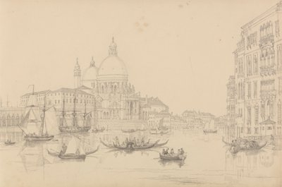 Album 30 widoków w Tyrolu i we Włoszech: Kościół św. Marii della Salute 10 listopada 1840 autorstwa Sir Charles D