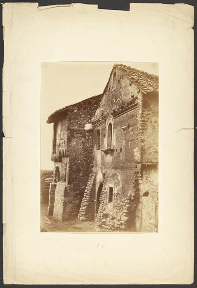 [Kamienny dom] autorstwa Sir Coutts Lindsay