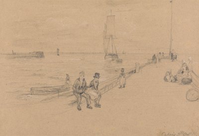 Na molu, Calais autorstwa Sir David Wilkie