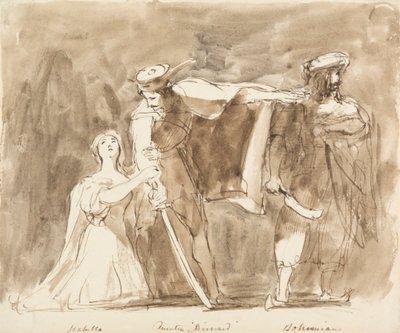 Scena z Quentina Durwarda autorstwa Sir David Wilkie