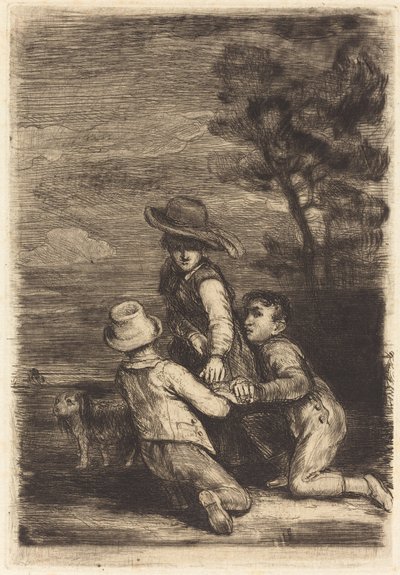 Krzesło Sedan autorstwa Sir David Wilkie