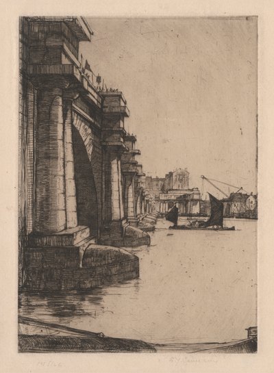 R. 296. Most Waterloo, nr 2 autorstwa Sir David Young Cameron