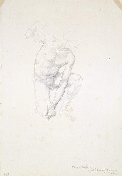 Studiuj dla Kupidyna autorstwa Sir Edward Burne Jones