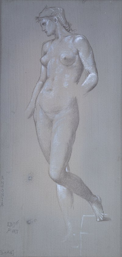 Antonia, 1877 r. autorstwa Sir Edward Coley Burne Jones