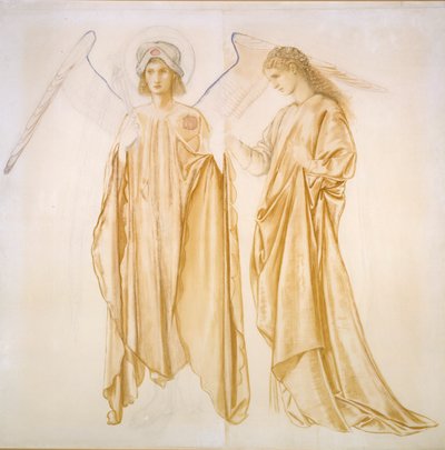 Miłość sprowadzająca Alkestis z grobu, 1863 autorstwa Sir Edward Coley Burne Jones