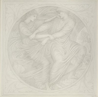 Orfeusz spogląda wstecz, 1872-1875 autorstwa Sir Edward Coley Burne Jones