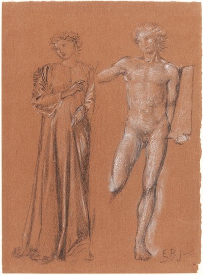 Orfeusz i Eurydyka autorstwa Sir Edward Coley Burne Jones