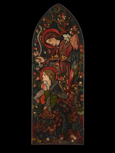 Zwiastowanie, 1857. autorstwa Sir Edward Coley Burne Jones