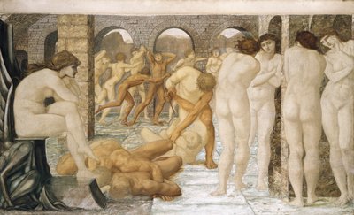 "Niezgoda Wenus", ok. 1850-1900. autorstwa Sir Edward Coley Burne Jones