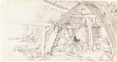 Stodoła autorstwa Sir Edwin Landseer