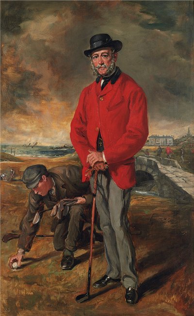 Portret Johna Whyte-Melville, Bennochy i Strathkinness 1797-1883 autorstwa Sir Francis Grant