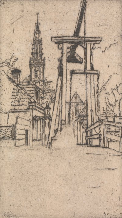 Kwakelbrug, Edam polonês autorstwa Sir Frank Short