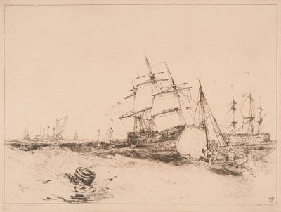 Wysyłka przy wejściu do Medway, nr 2 autorstwa Sir Frank Short