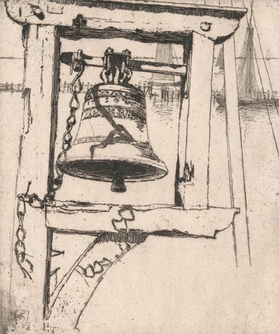 Dzwon Dike, Volendam autorstwa Sir Frank Short